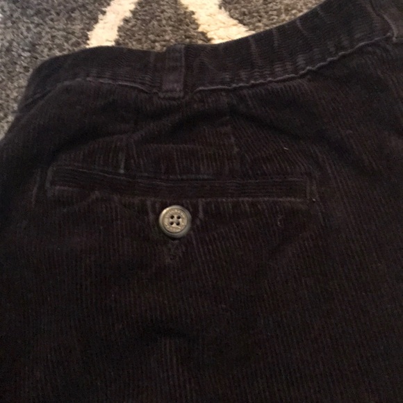 L.L. Bean Black Corduroy Pants - Picture 2 of 6
